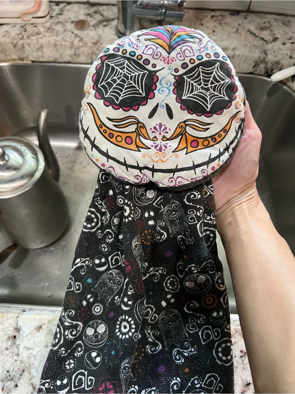 Jack Skellington Hanging Towel in excellent condition!